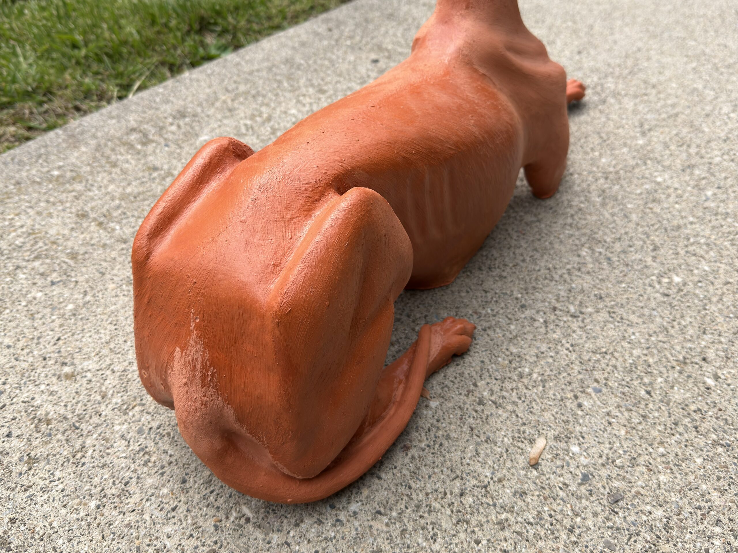 Second sculpt, tucked ears